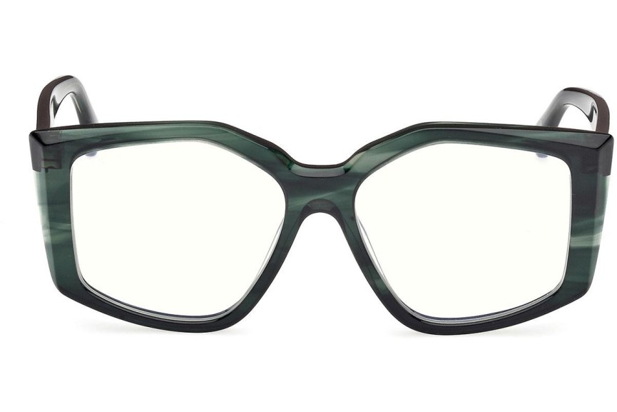 Brillen Max Mara MM5162-B 098 blue-light [non-prescription] Cat Eye Grün