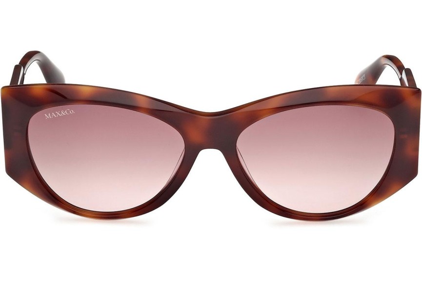 Sonnenbrille Max&Co. MO0116 52F Cat Eye Havanna