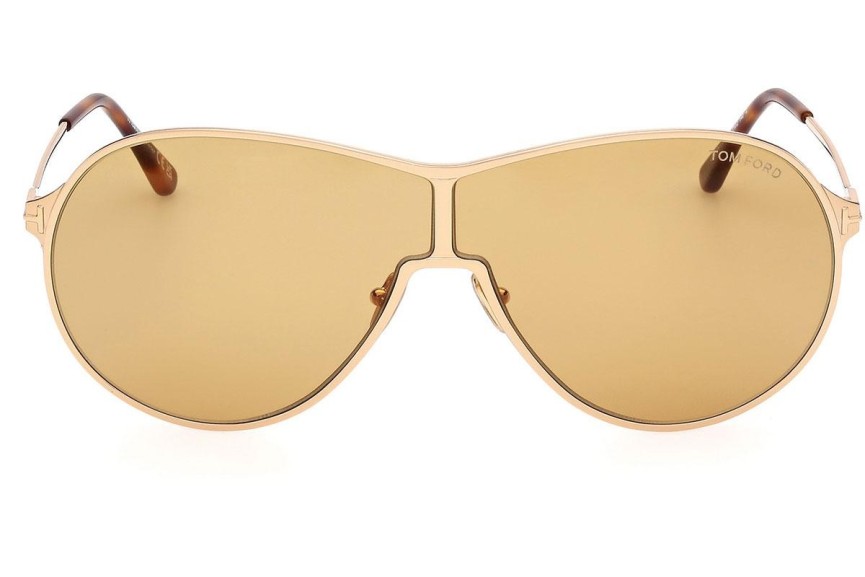 Sonnenbrille Tom Ford Gaia FT1174 30E Pilot Gold