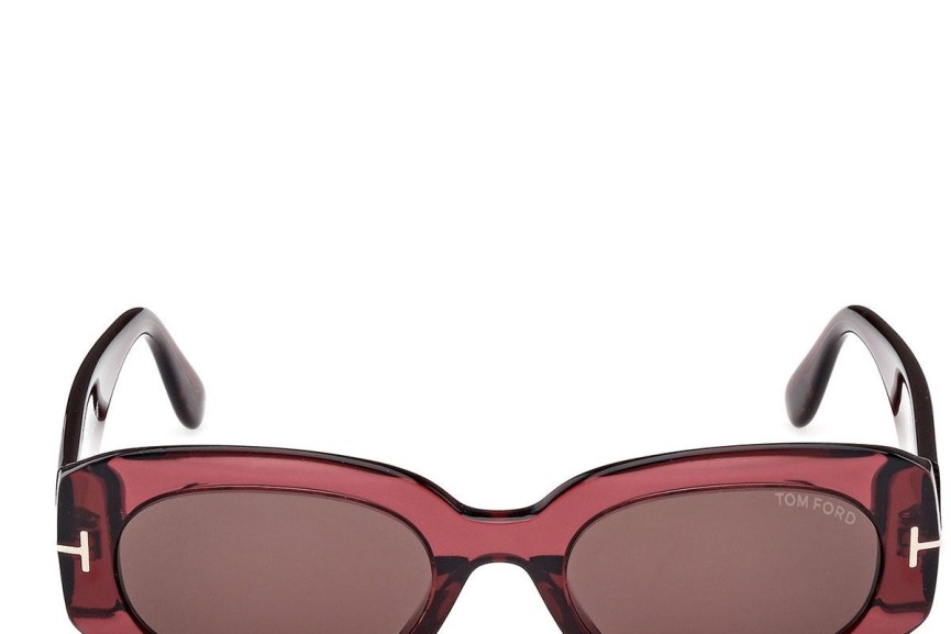 Sonnenbrille Tom Ford Cielle FT1187 69E Oval Rot