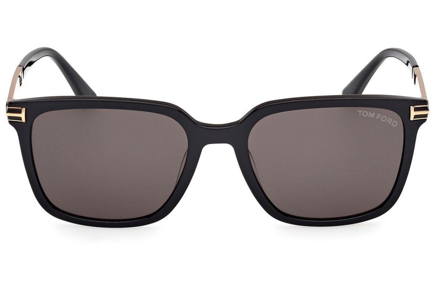 Sonnenbrille Tom Ford Jochem FT1183 01A Quadratisch Schwarz