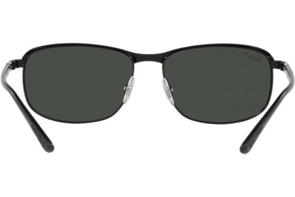 Sonnenbrille Ray-Ban Chromance Collection RB3671CH 186/K8 Polarized Rechteck Schwarz