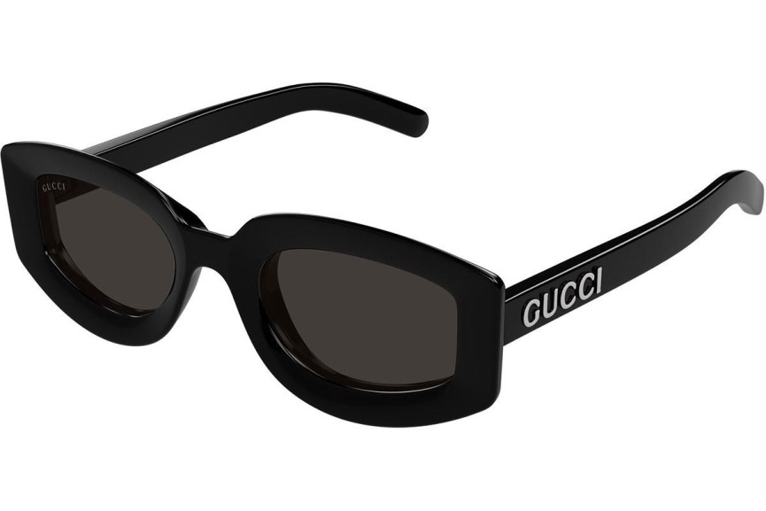 Sonnenbrille Gucci GG1719S 001 Rechteck Schwarz