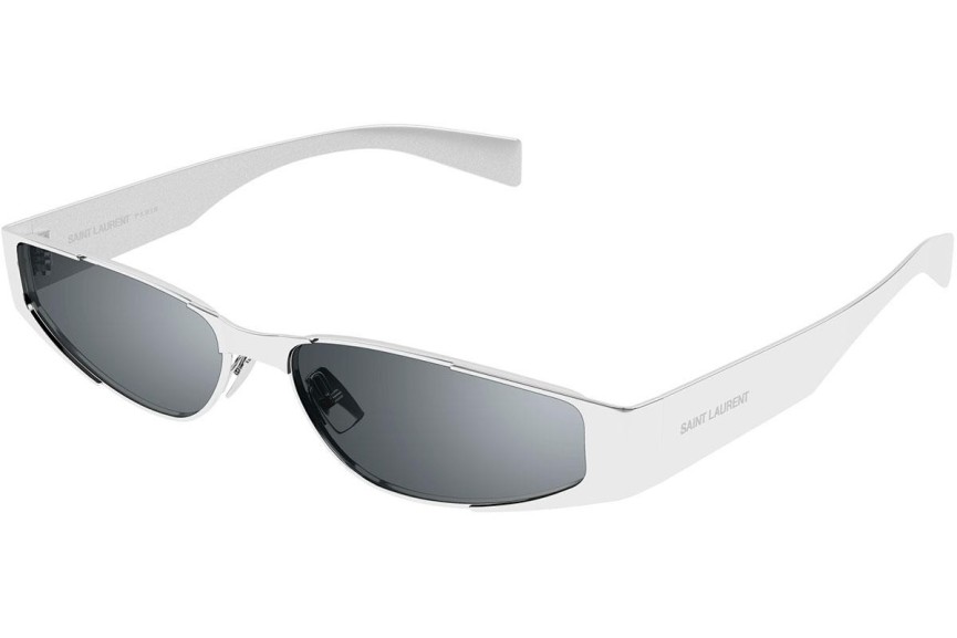 Sonnenbrille Saint Laurent SL739 001 Rechteck Silber