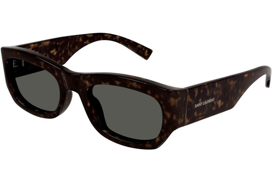 Sonnenbrille Saint Laurent SL713 002 Quadratisch Havanna