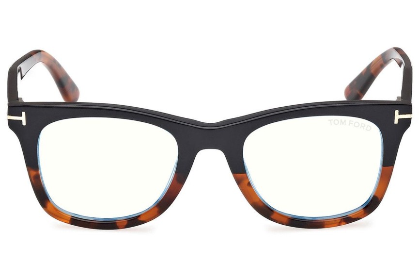 Brillen Tom Ford FT5970-B 005 Quadratisch Schwarz