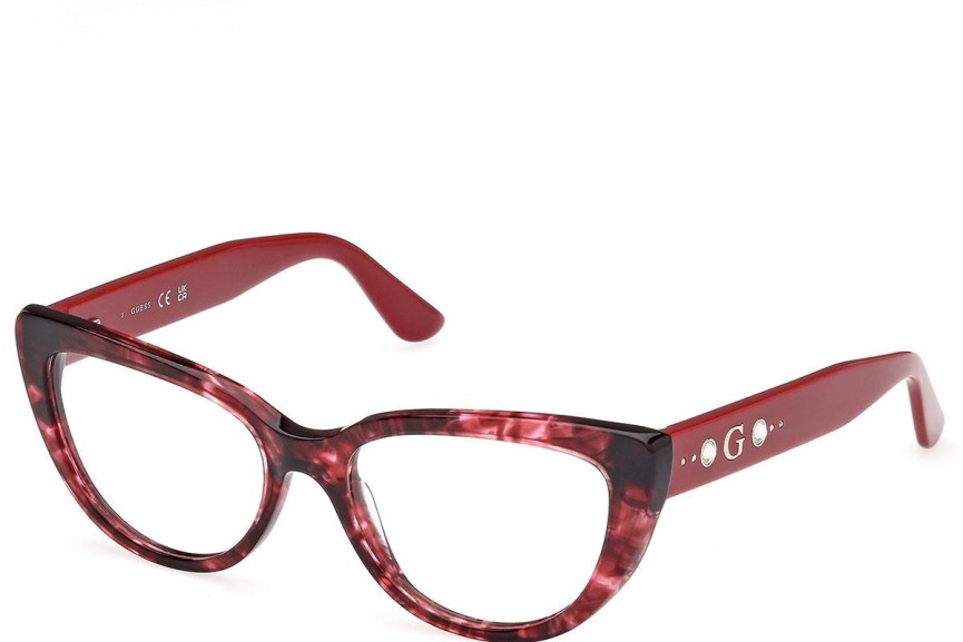 Brillen Guess GU50175 068 Cat Eye Rot