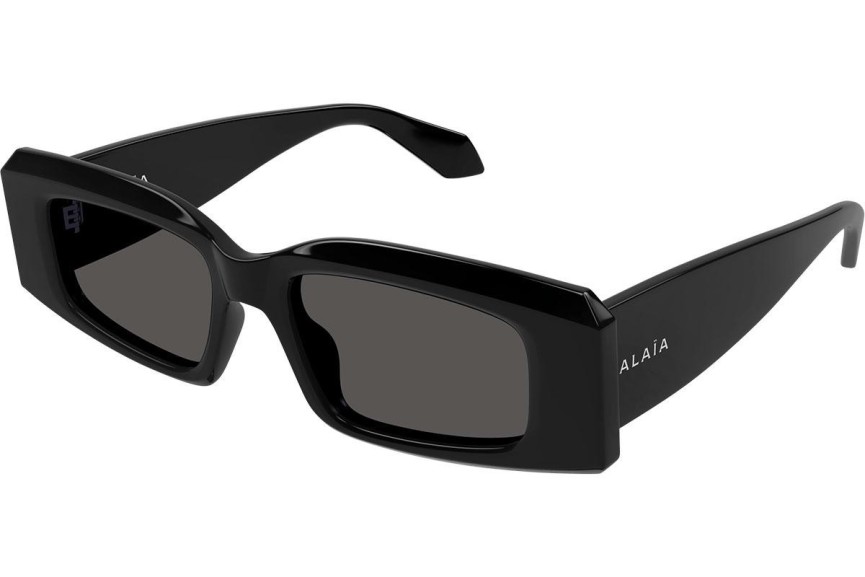 Sonnenbrille Alaia AA0078S 001 Rechteck Schwarz