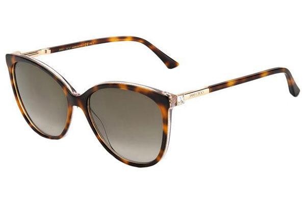 Sunglasses Jimmy Choo LISSA/S 0T4/HA Quadratisch Havanna