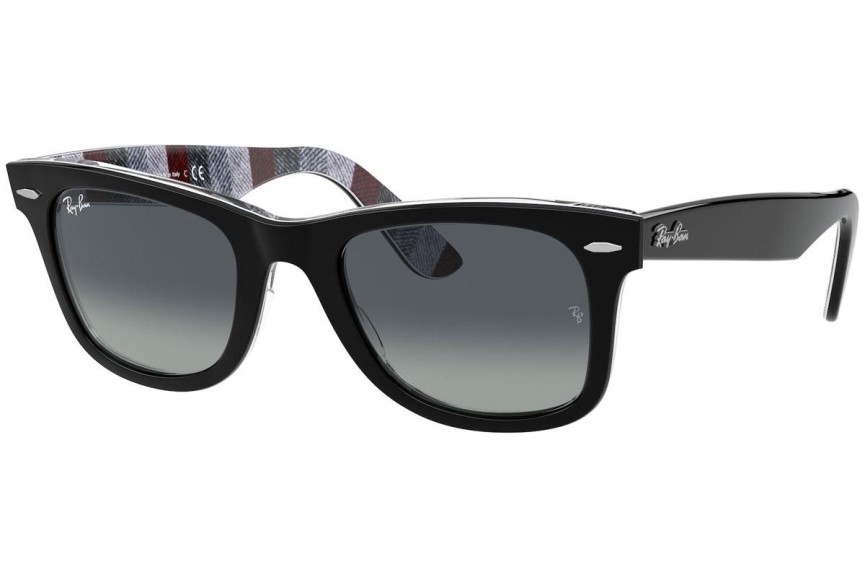 Sonnenbrille Ray-Ban Wayfarer RB2140 13183A Quadratisch Schwarz