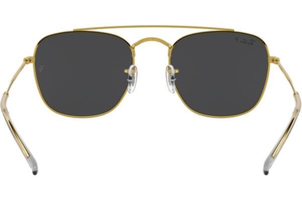 Sonnenbrille Ray-Ban RB3557 919648 Polarized Quadratisch Gold