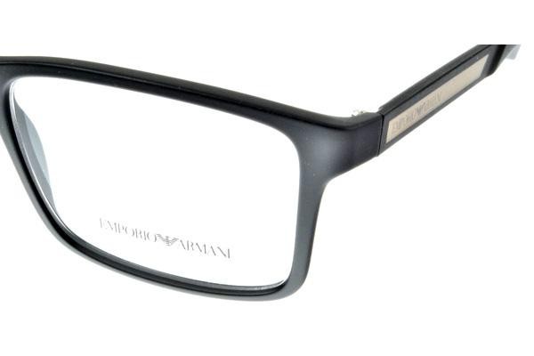 Glasses Emporio Armani EA3038 5063 Quadratisch Schwarz