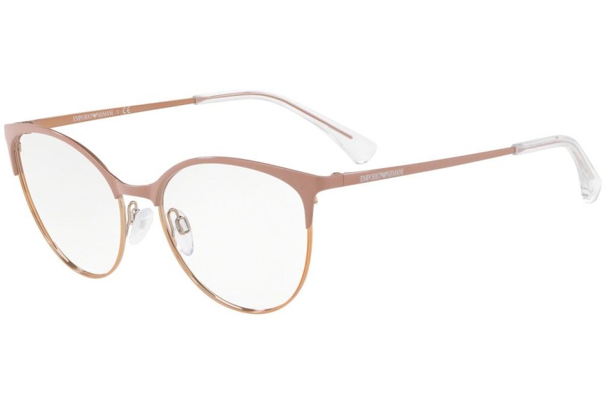 Glasses Emporio Armani EA1087 3167 Rund Rosa