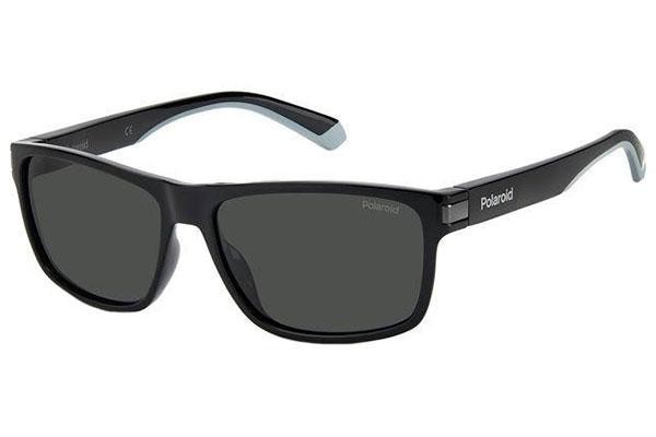 Sunglasses Polaroid PLD2121/S 08A/M9 Polarized Rechteck Schwarz