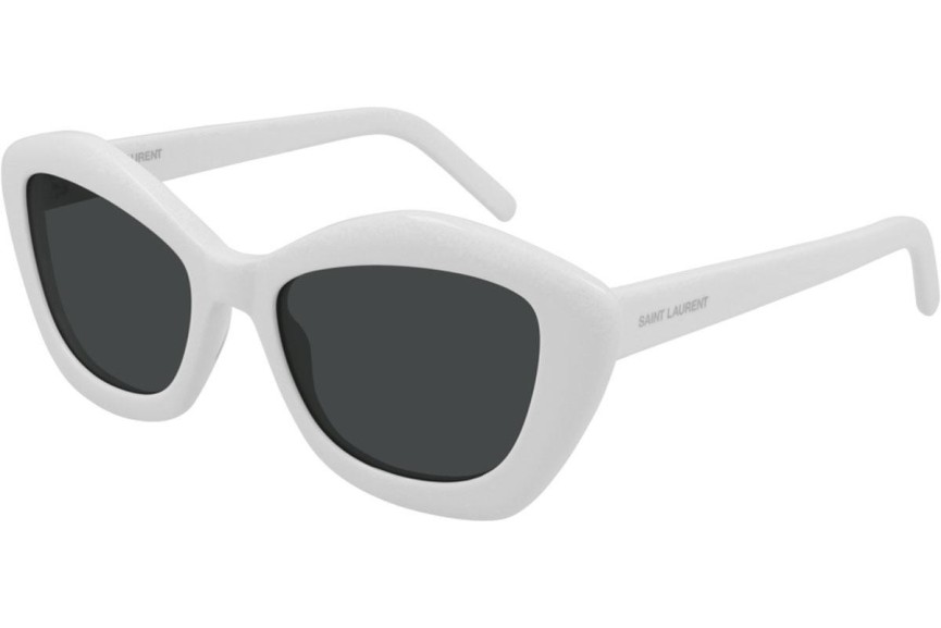 Sunglasses Saint Laurent SL68 004 Cat Eye Weiß