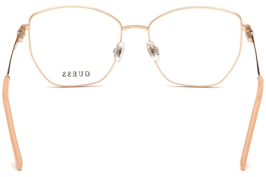 Glasses Guess GU2825 028 Quadratisch Gold