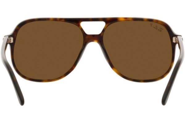 Sunglasses Ray-Ban Bill RB2198 902/57 Polarized Quadratisch Havanna