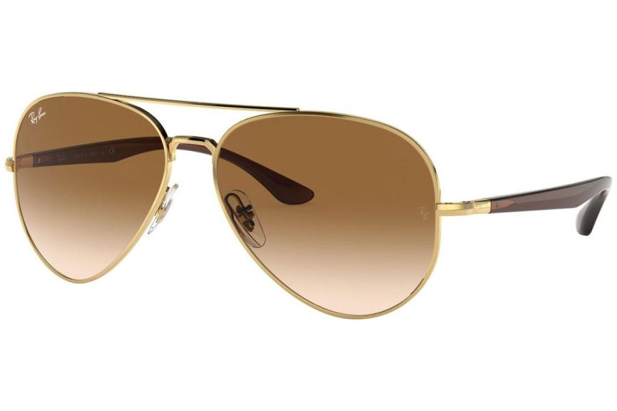 Sunglasses Ray-Ban RB3675 001/51 Pilot Gold