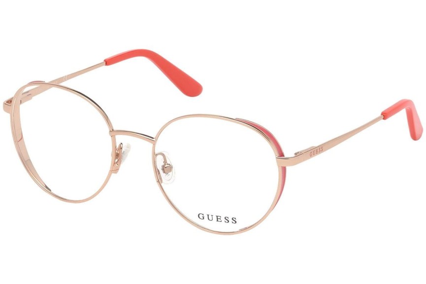 Brillen Guess GU2700 028 Rund Gold