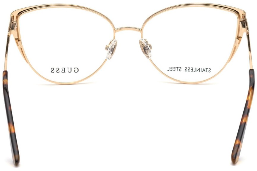 Glasses Guess GU2813 049 Cat Eye Gold