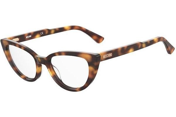 Brillen Moschino MOS605 05L Cat Eye Havanna