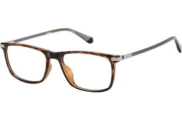 Glasses Polaroid PLDD458/G 086 Quadratisch Havanna