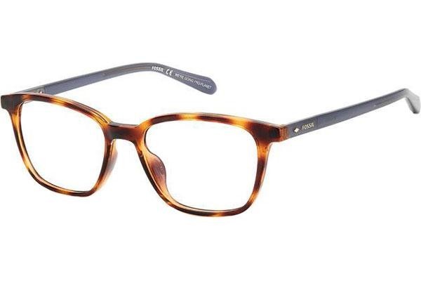 Glasses Fossil FOS7126 086 Quadratisch Havanna