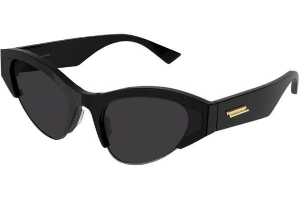 Sonnenbrille Bottega Veneta BV1102S 001 Cat Eye Schwarz