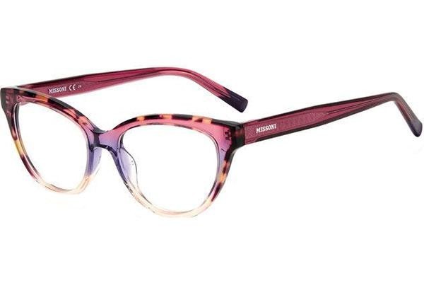 Glasses Missoni MIS0091 0AE Cat Eye Mehrfarbig