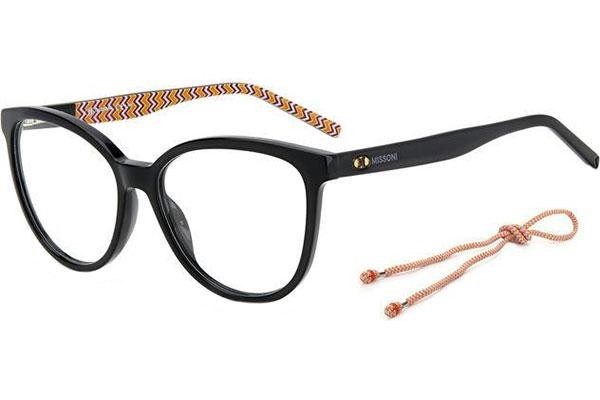 Glasses M Missoni MMI0093 807 Quadratisch Schwarz