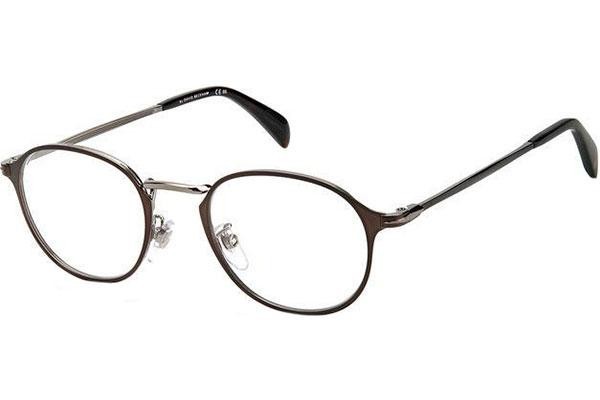 Glasses David Beckham DB7055 05N Rund Braun