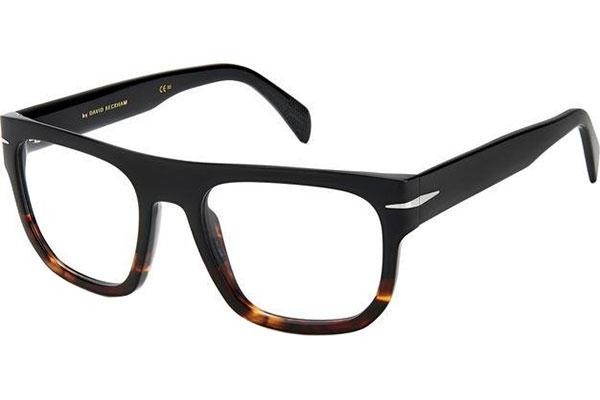 Glasses David Beckham DB7052 37N Quadratisch Schwarz