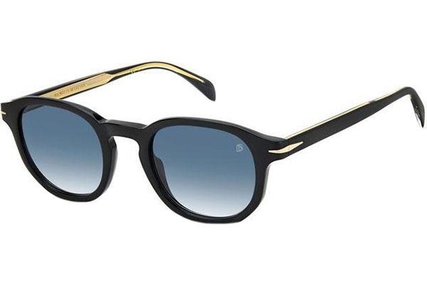 Sunglasses David Beckham DB1007/S 807/08 Rund Schwarz