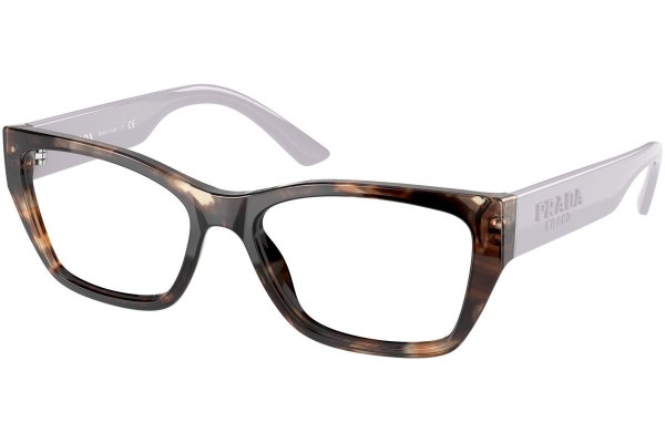 Glasses Prada PR11YV 07R1O1 Rechteck Havanna