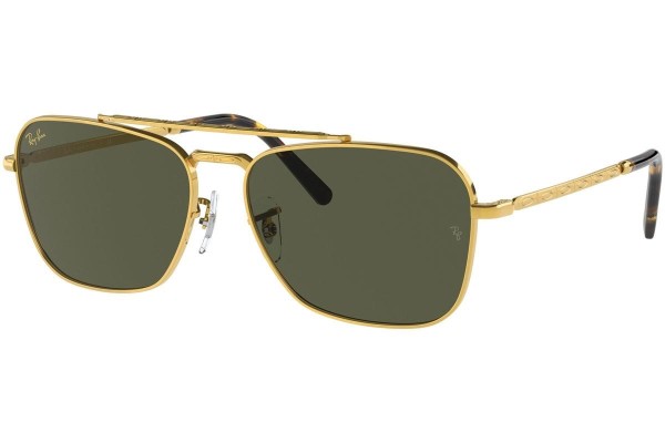 Sonnenbrille Ray-Ban New Caravan RB3636 919631 Quadratisch Gold