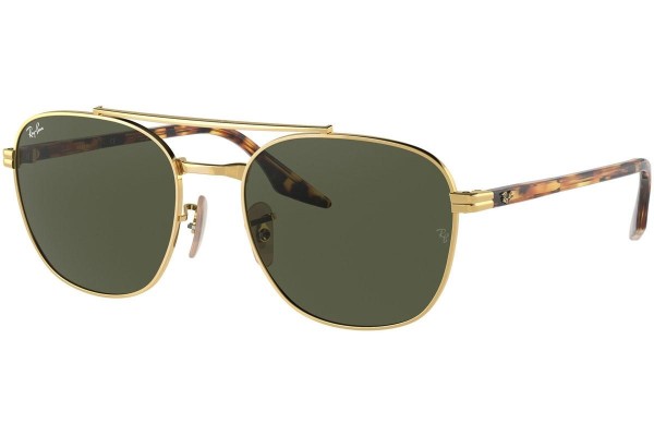 Sonnenbrille Ray-Ban RB3688 001/31 Quadratisch Gold