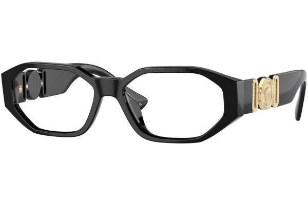 Glasses Versace VE3320U GB1 Rechteck Schwarz