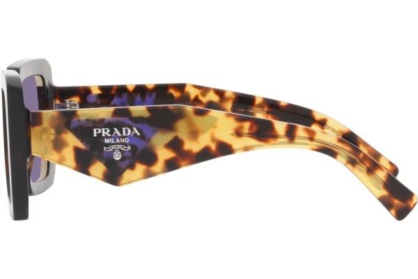 Sonnenbrille Prada PR23YS 2AU05Q Quadratisch Havanna