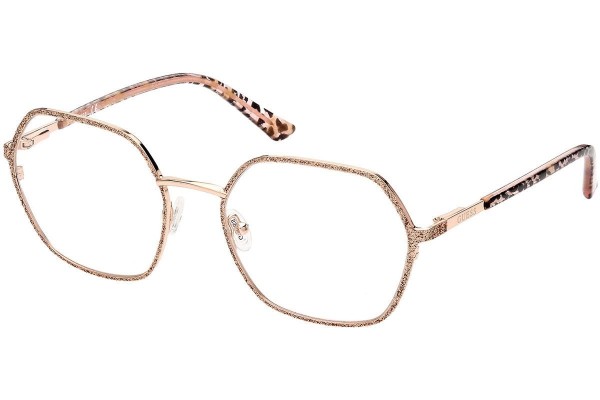 Glasses Guess GU2912 028 Quadratisch Gold