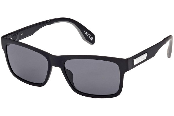 Sonnenbrille Adidas Originals OR0067 02A Rechteck Schwarz