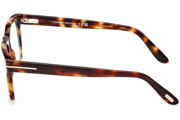 Glasses Tom Ford FT5820-B 053 Quadratisch Havanna