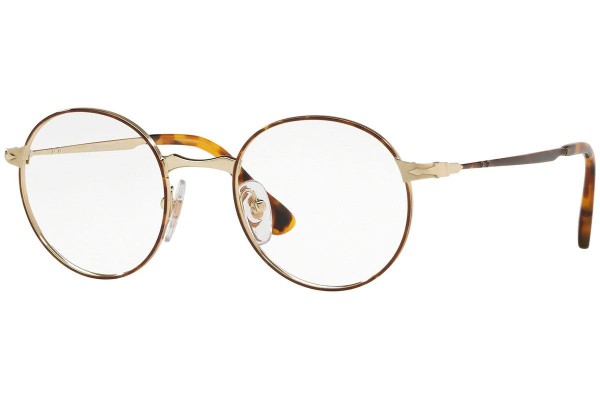 Glasses Persol 649 Evolution Collection PO2451V 1075 Rund Havanna