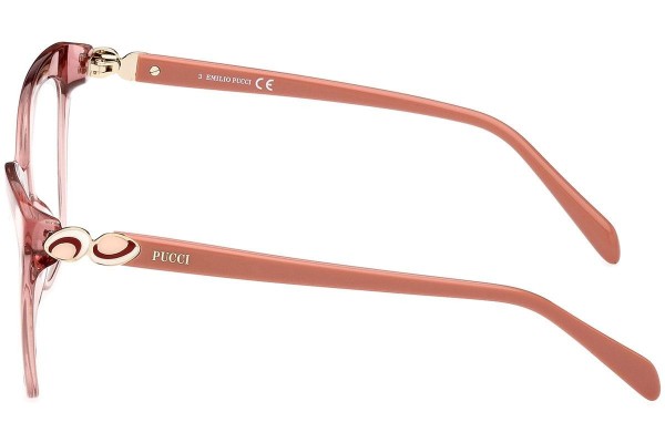 Glasses Emilio Pucci EP5195 072 Quadratisch Rosa