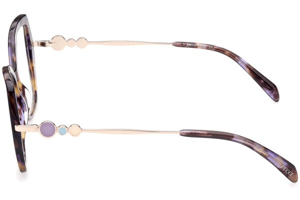 Glasses Emilio Pucci EP5191 055 Cat Eye Mehrfarbig