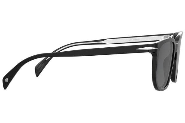 Sonnenbrille David Beckham DB1076/S BSC/M9 Quadratisch Schwarz