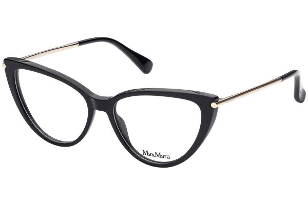 Brillen Max Mara MM5006 001 Cat Eye Schwarz