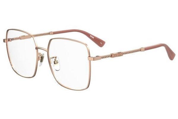 Glasses Moschino MOS615/G DDB Quadratisch Gold