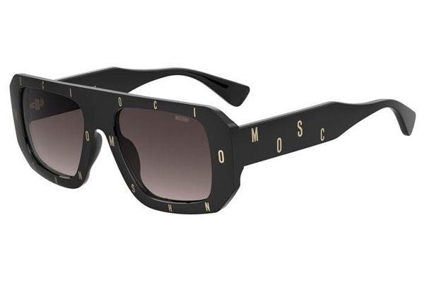 Sonnenbrille Moschino MOS129/S 807/9O Rechteck Schwarz