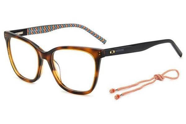 Brillen M Missoni MMI0114 05L Quadratisch Havanna