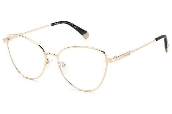 Glasses Polaroid PLDD464 J5G Cat Eye Gold